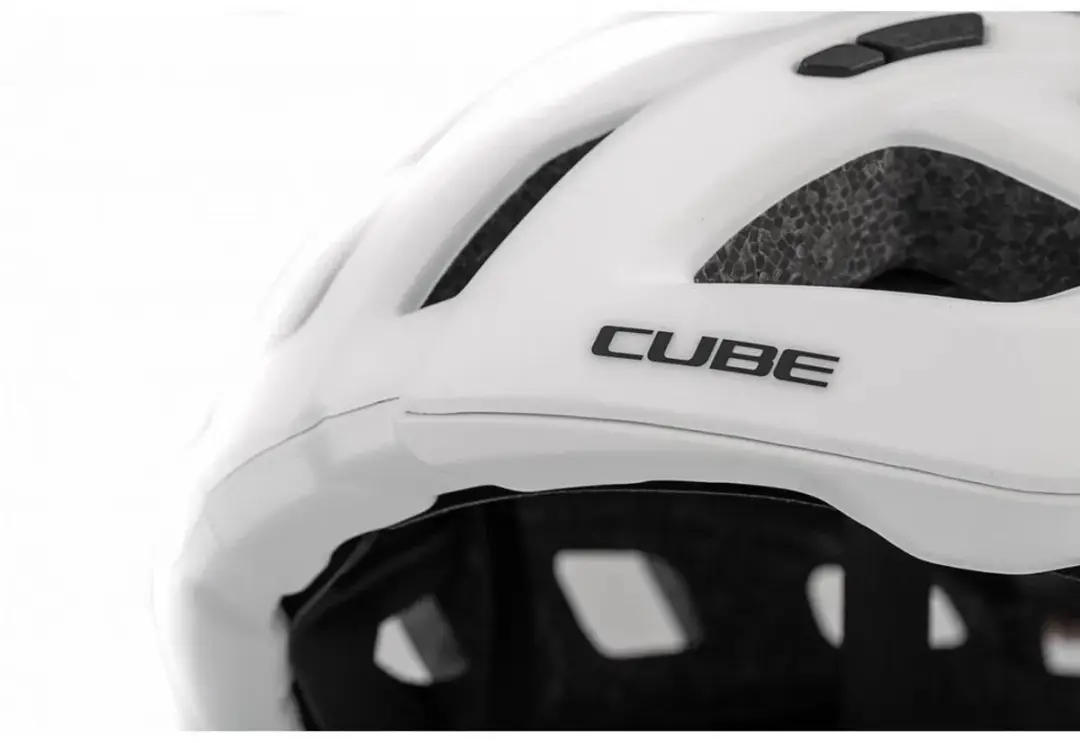 Cube Road Race Helm - 24 Ventilatiegaten - 53-57cm - Wit