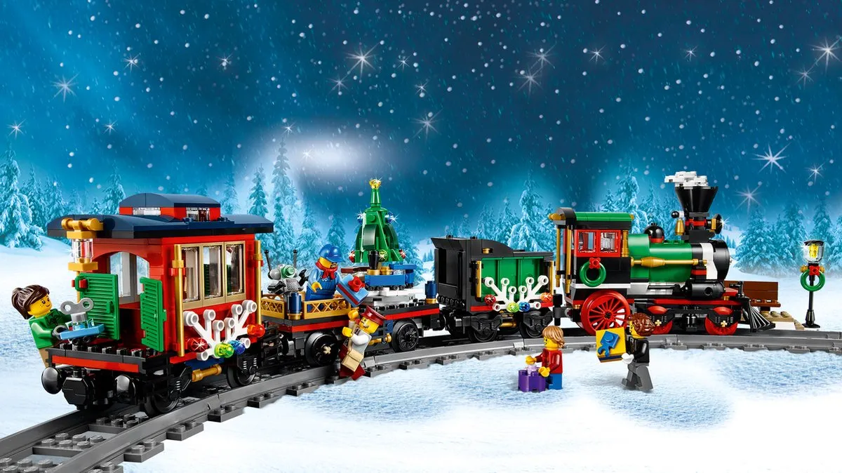 LEGO Creator Expert Winter Holiday Train 10254 - 734 Stukken - afbeelding 5 van 6