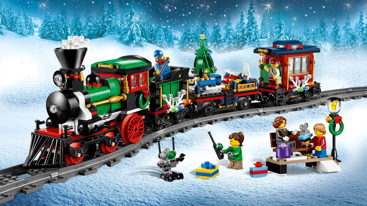 LEGO Creator Expert Winter Holiday Train 10254 - 734 Stukken - afbeelding 4 van 6