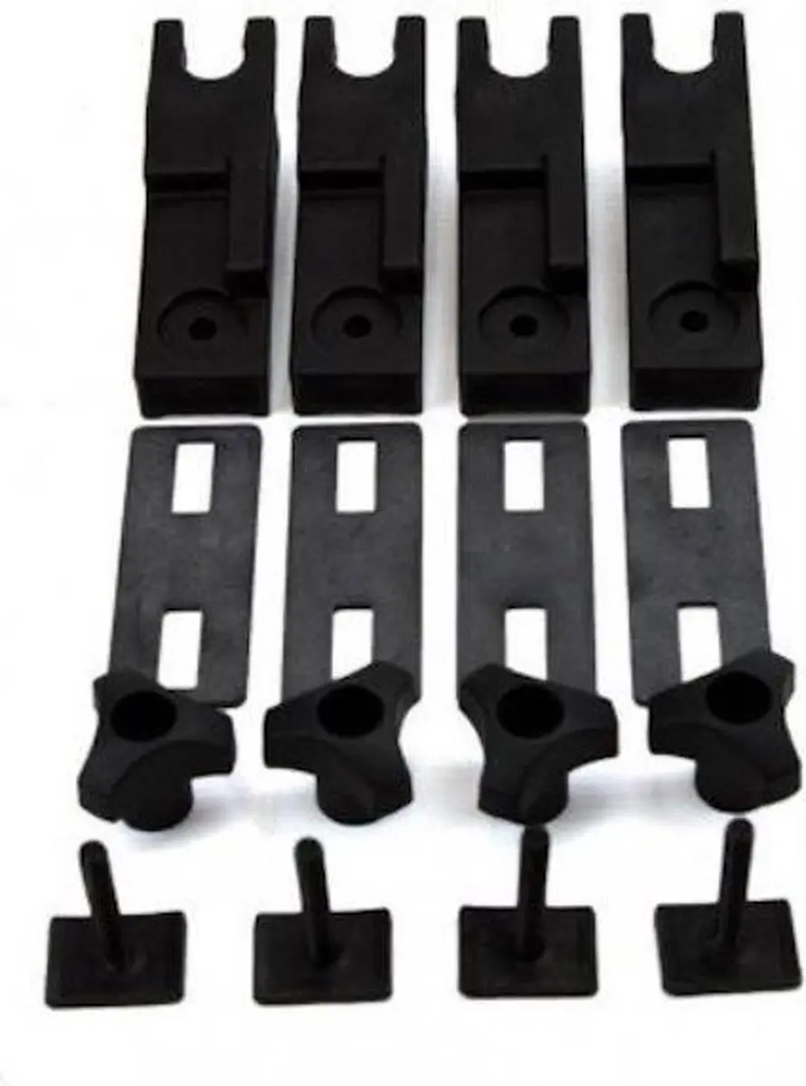 Thule T-Track Adapter 697003 - 20x27mm - Zwart