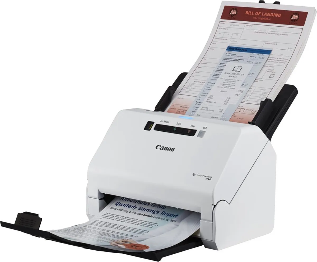 Canon imageFORMULA R40 Scanner - A4 - Wit