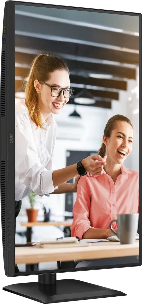 AOC E4 Q27E4CV Monitor 27" QHD - Zwart