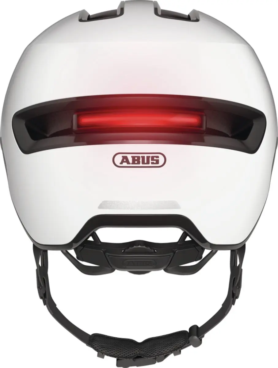 ABUS Hud-Y Ace Fietshelm - M 54-58cm Shiny White