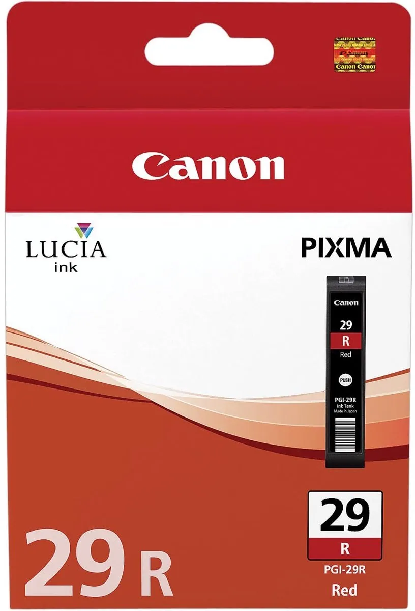 Canon PGI-29R Inktcartridge - Rood