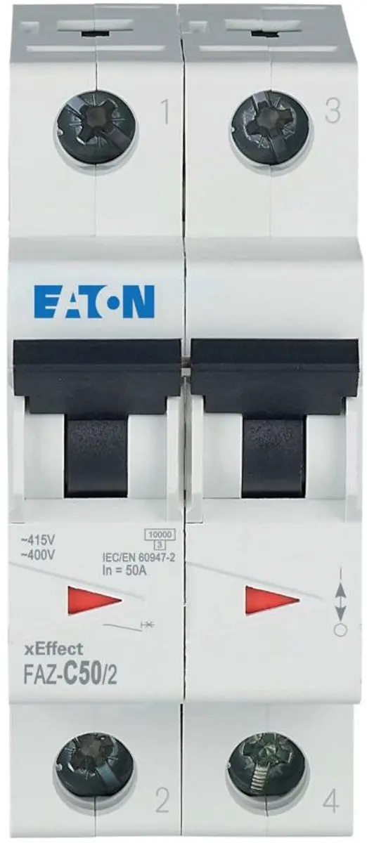Eaton Installatieautomaat 50A 2P C 278765