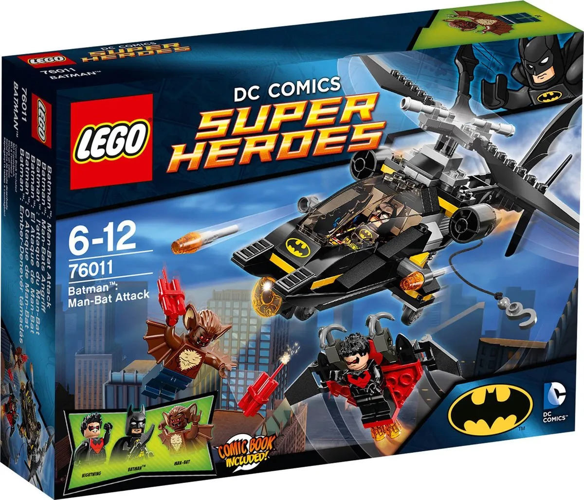 LEGO Super Heroes Man-Bat Aanval 76011