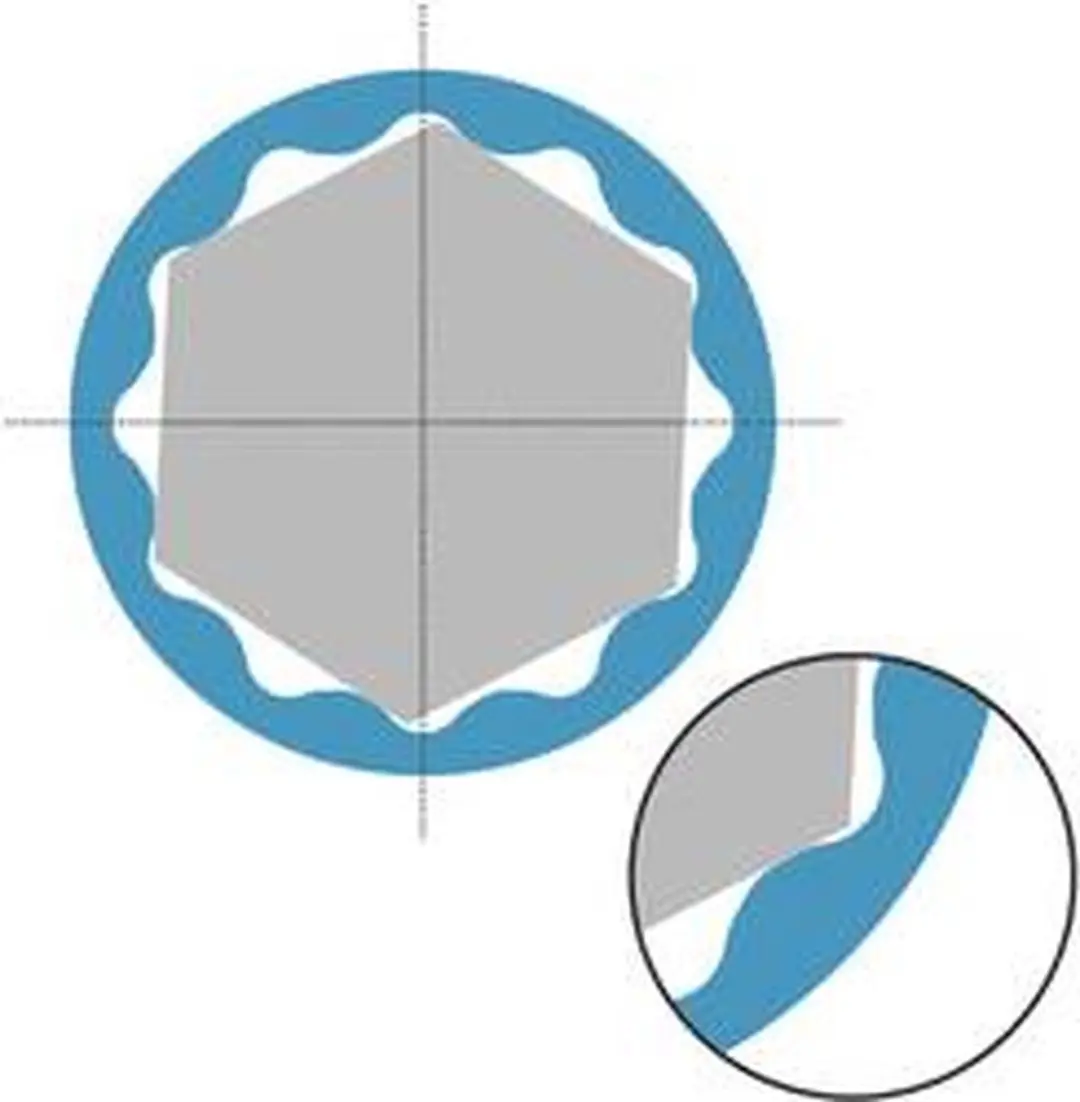 Hazet Steek-/Ringsleutelset 17-delig - Zilver