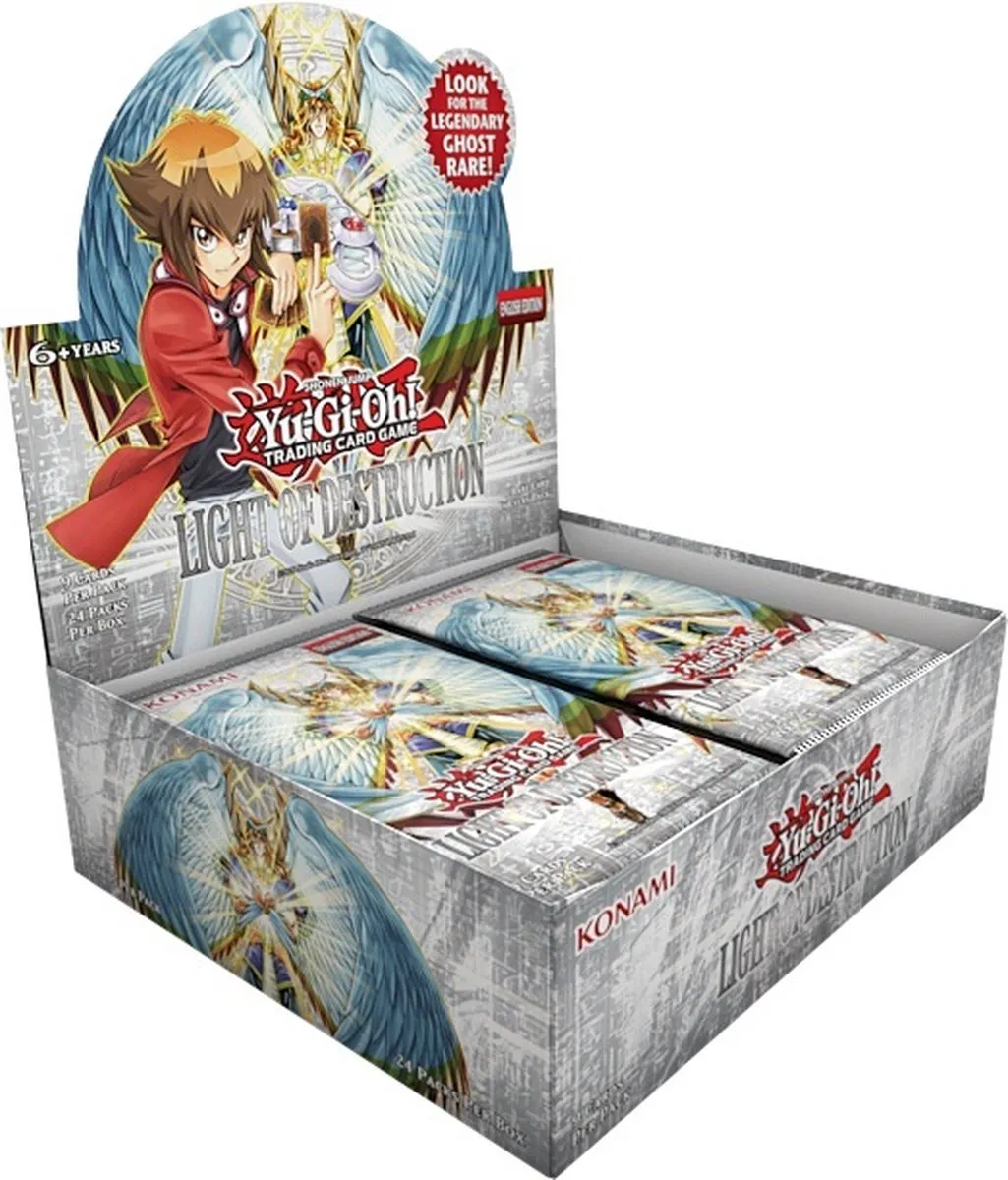 Konami Yu-Gi-Oh! Light of Destruction Unlimited Reprint Booster Pack - 24 Stuks