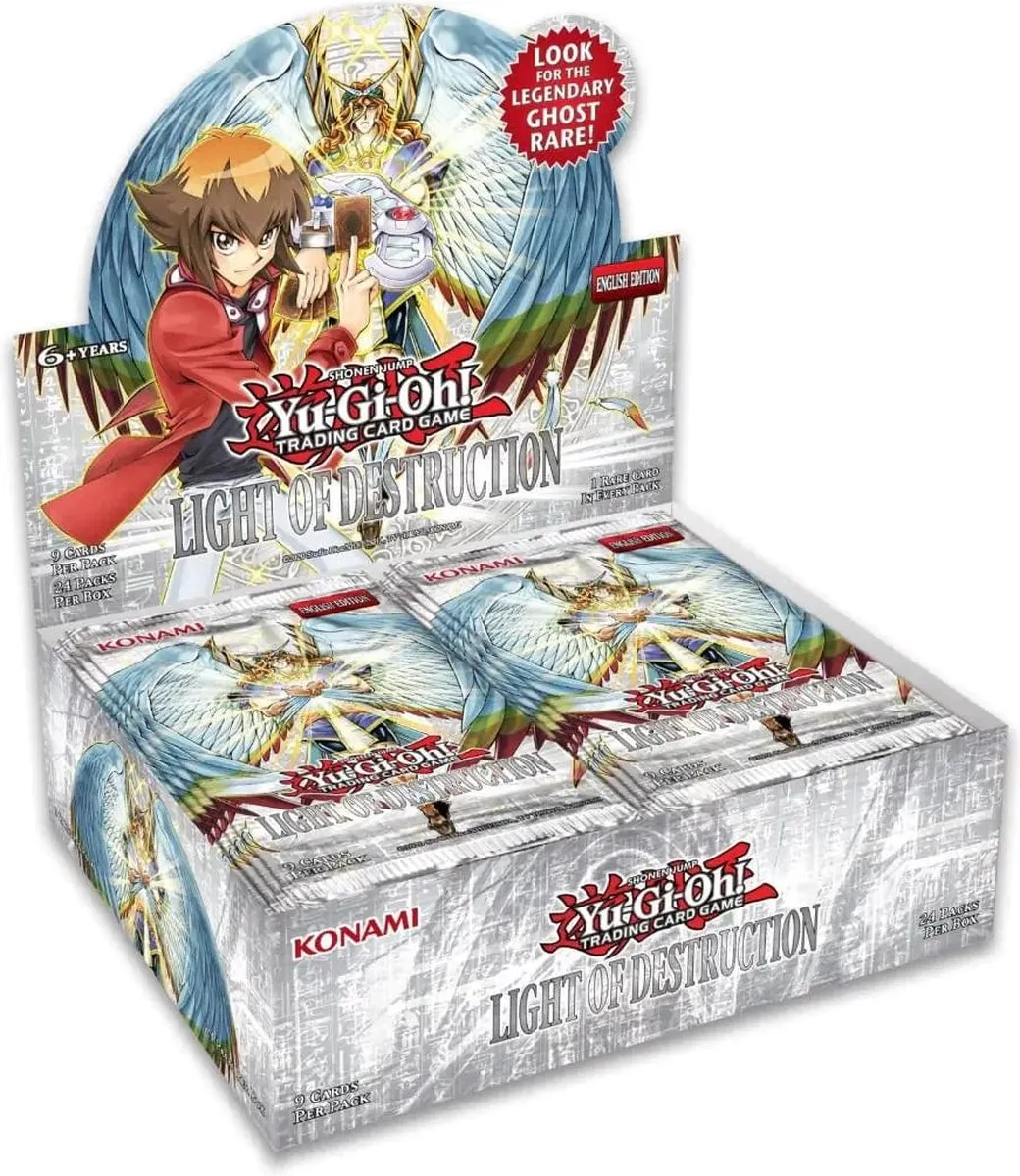 Konami Yu-Gi-Oh! Light of Destruction Unlimited Reprint Booster Pack