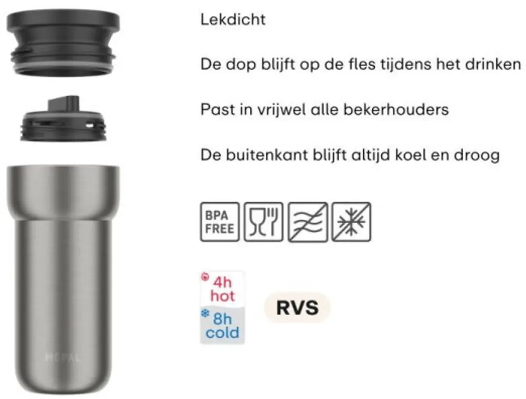 Mepal Ellipse Isoleerbeker 375ml - 1 Stuks