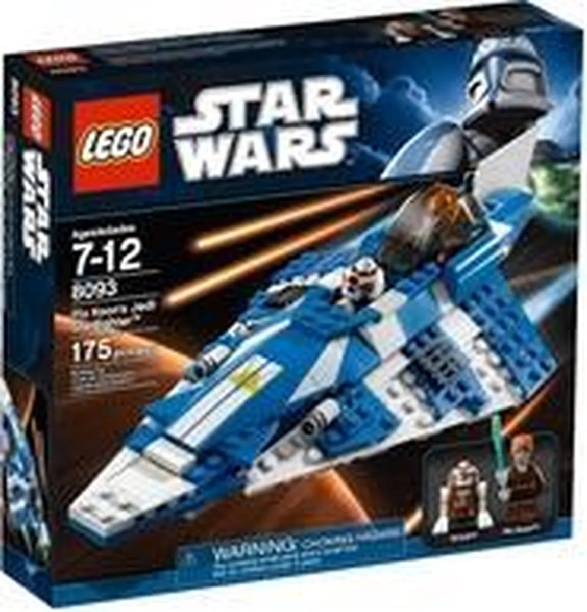 LEGO Star Wars Plo Koon Jedi Starfighter 8093 - 175 Stukken - afbeelding 2 van 2