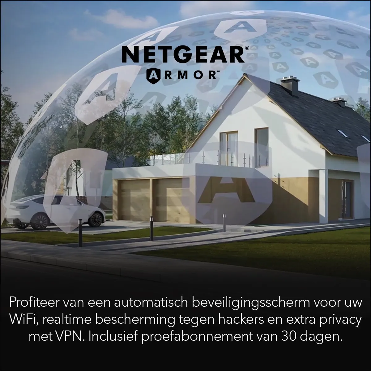 Netgear Nighthawk RS300 Router - WiFi 7 Tri Band - 9300 Mbps - Zwart