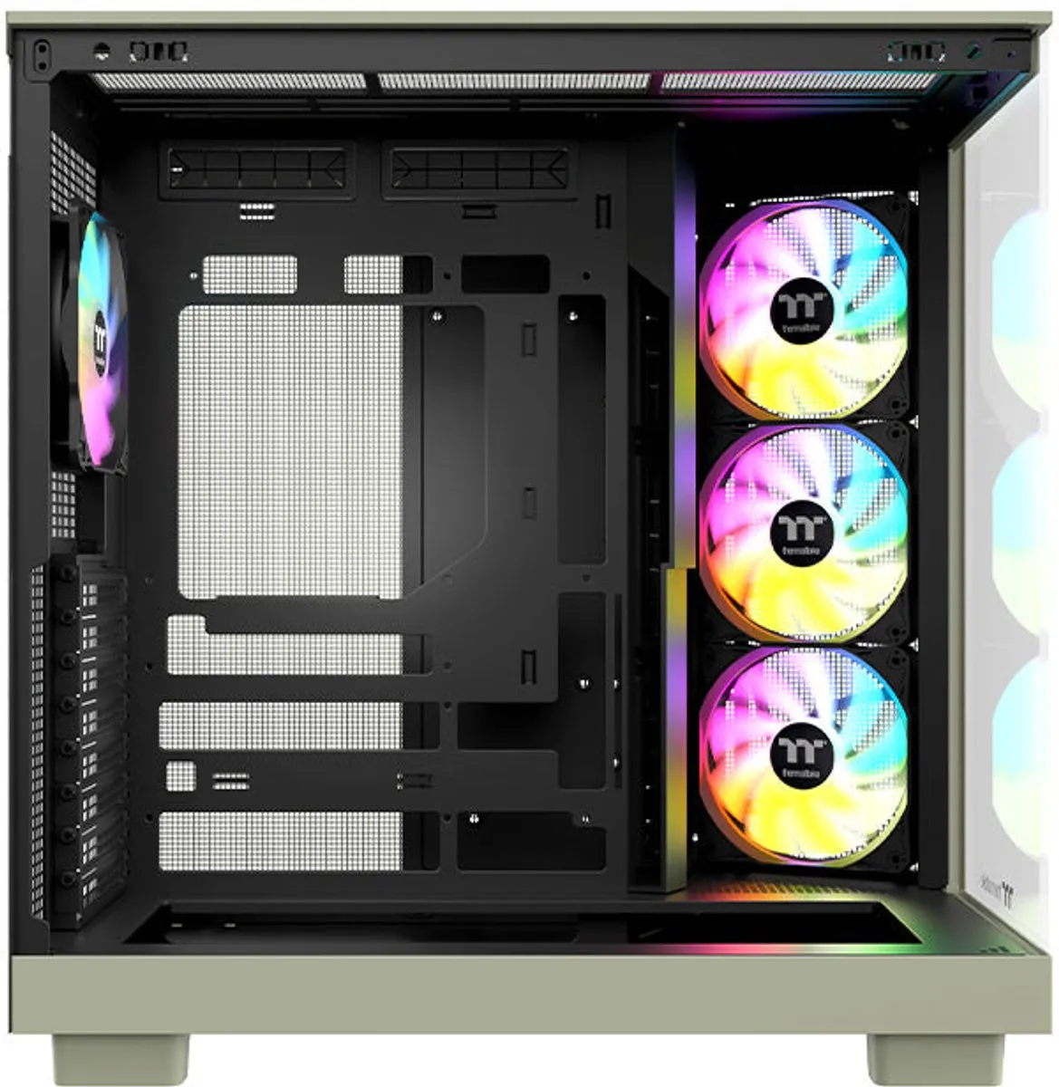 Thermaltake CA-11E-00MEWN-WS Midi Tower - Groen