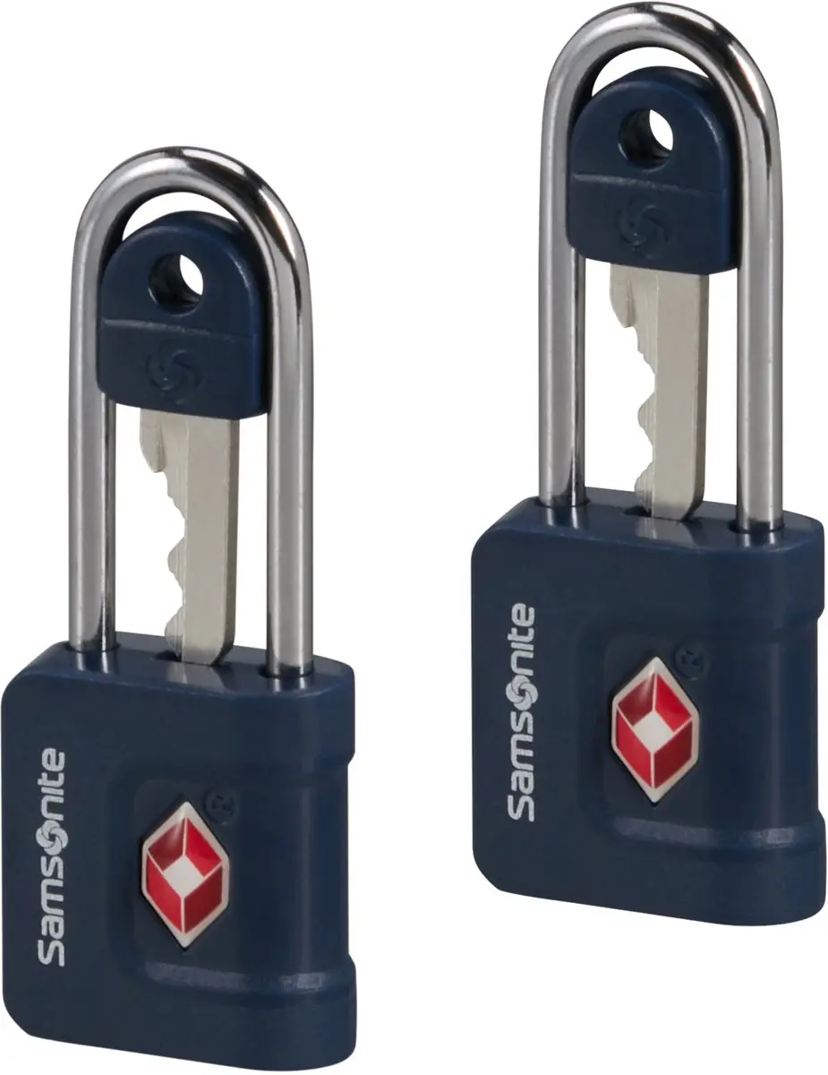 Samsonite TSA Koffer Slot - 2 Stuks - Zwart