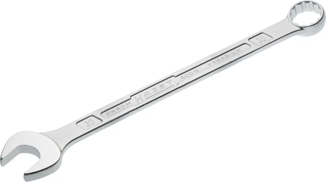Hazet Steek-/Ringsleutel 30mm - Zilver