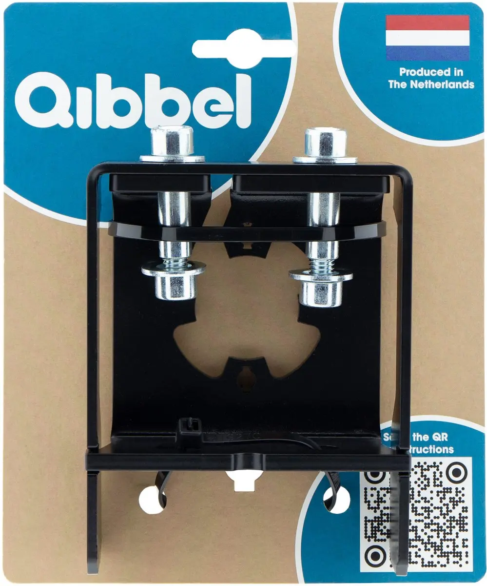 Qibbel Stuurpenadapter 1 1/8" - Ahead/Geïntegreerde Kabels - Zwart