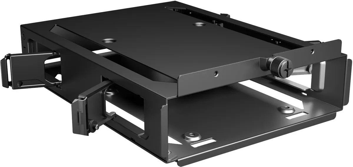 be quiet! HDD Cage 2 Bevestigingsframe - 2x 2,5" - Zwart