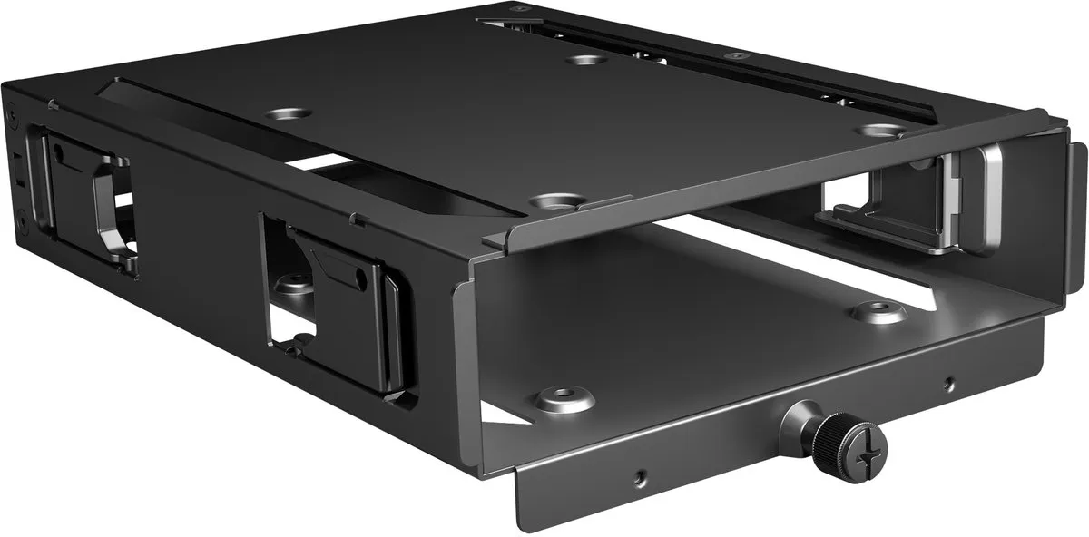 be quiet! HDD Cage 2 Bevestigingsframe - 2x 2,5" - Zwart