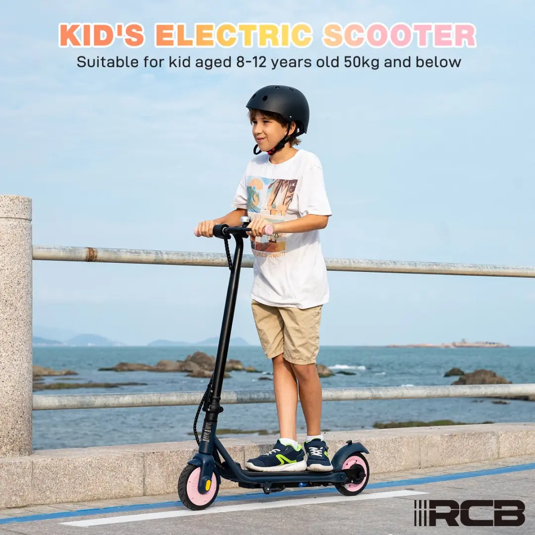 RCB R7X Kinderstep Elektrisch - 150W Roze