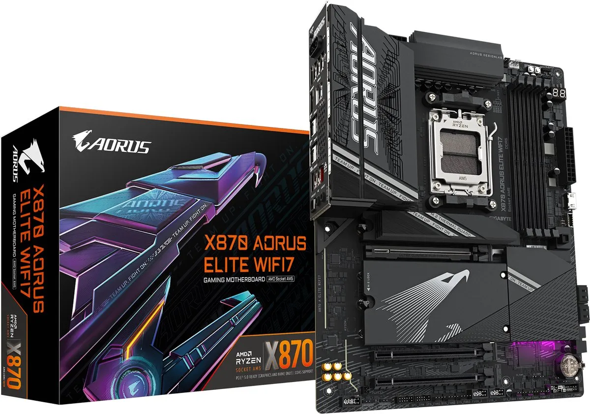 Gigabyte X870 Aorus Elite WiFi7 Moederbord
