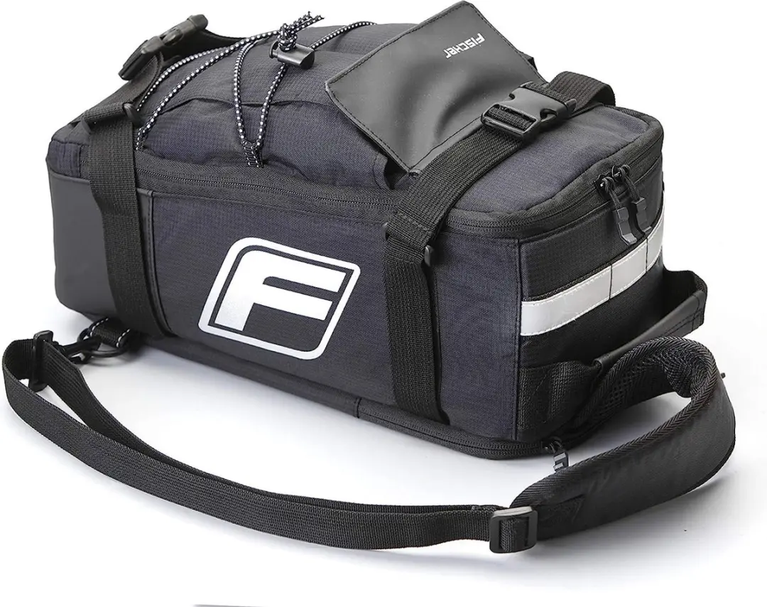 Fischer Fietsdragertas 2-in-1 - 5L - Zwart