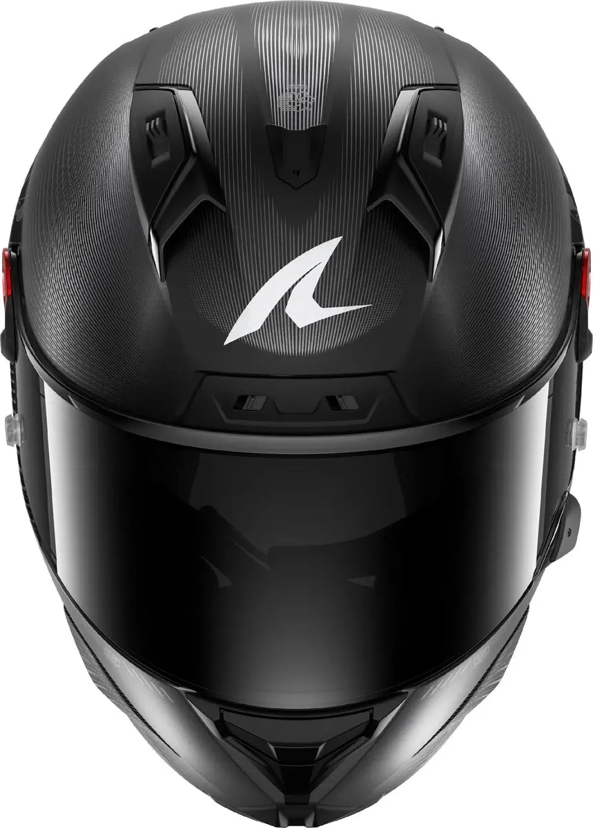 Shark Aeron Speed Tech Carbon Helm - L - Rood/Zwart/Blauw