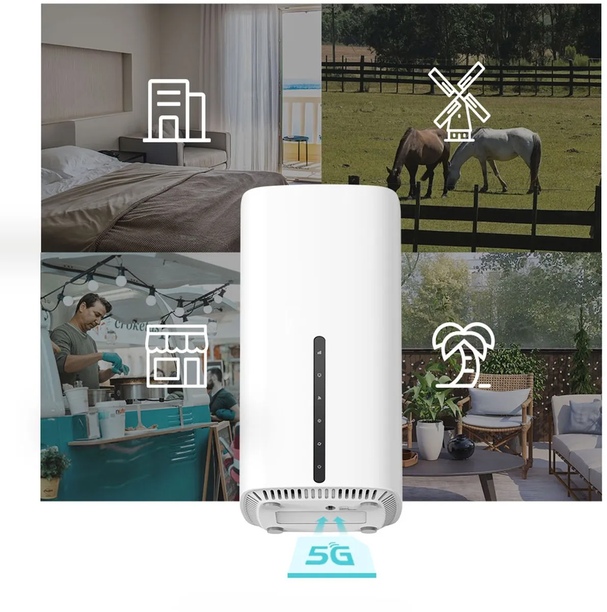 TP-Link Archer NX200 LTE/5G Gateway AX1800 Router - 4x Gigabit