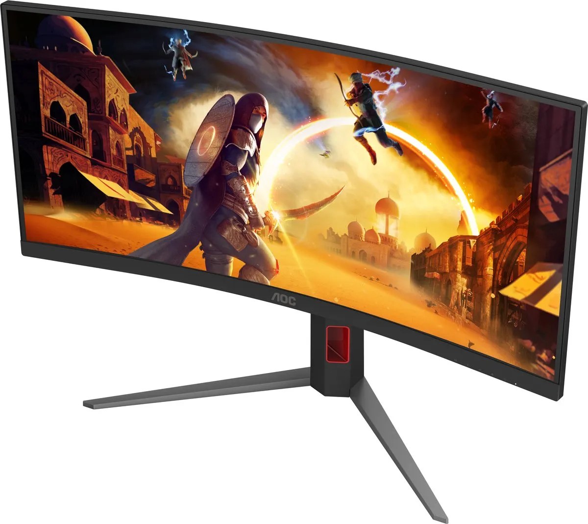 AOC G4 CU34G4 Curved Gaming Monitor 34" - 180Hz WQHD