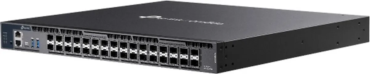 TP-Link SX6632YF Managed Switch 24x SFP - 820 Gbps - Zwart