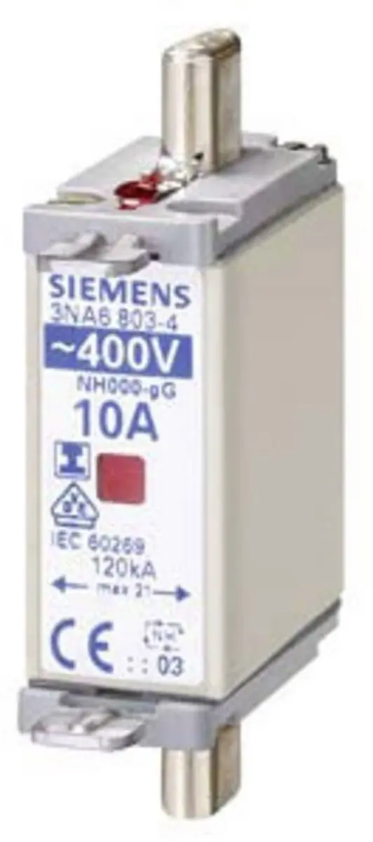 Siemens 3NA68224 Zekeringinzetstuk 63A 400V