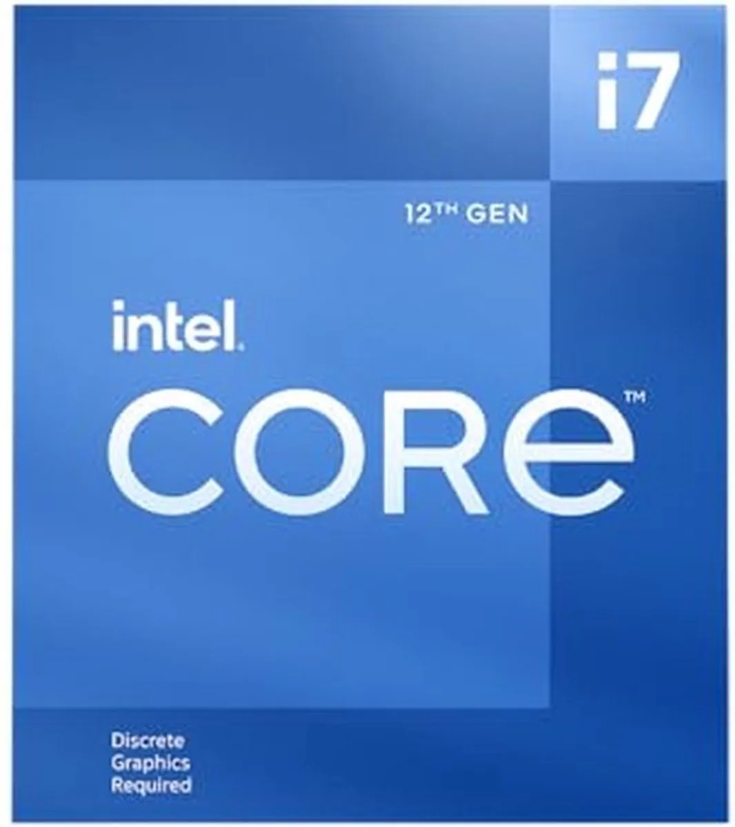 Intel Core i7-12700F Boxed Processor - 12 Core - 2,1GHz-4,9GHz