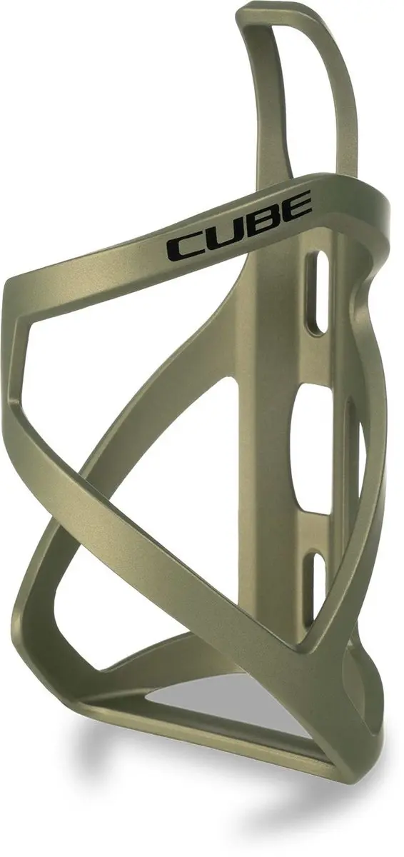 Cube HPP Left-Hand Sidecage Bidonhouder - Matt Reed Green