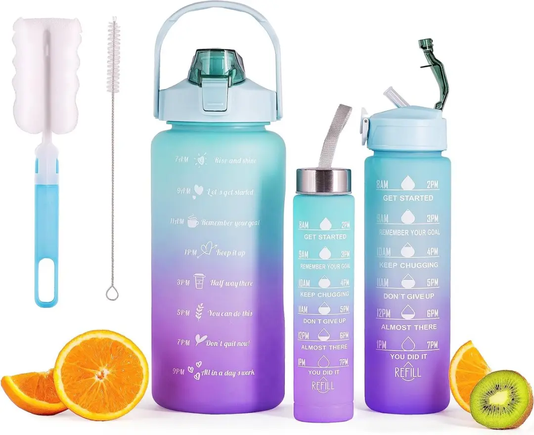 Mini Motivatie Waterfles 3 Stuks