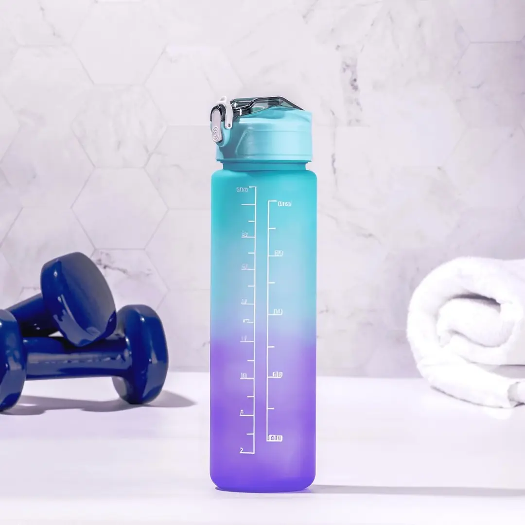 Mini Motivatie Waterfles 3 Stuks - 2L/900ml/500ml - BPA-vrij