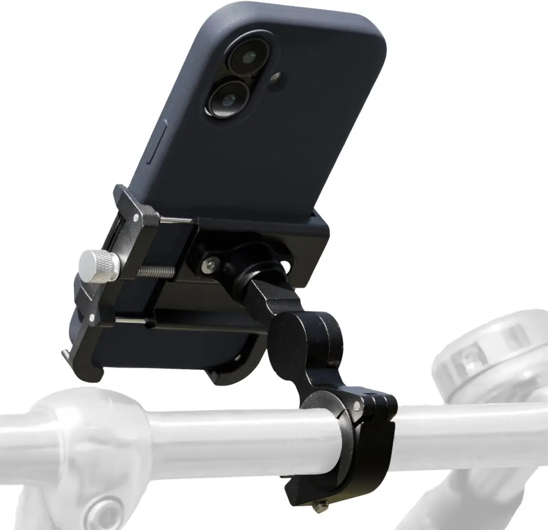 Imoshion SH00094577 Telefoonhouder Fiets - 360° Draaibaar - Zwart