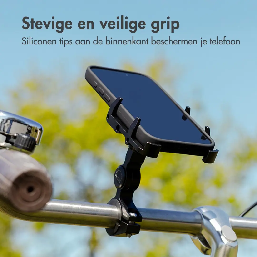 Imoshion SH00094577 Telefoonhouder Fiets - 360° Draaibaar - Zwart