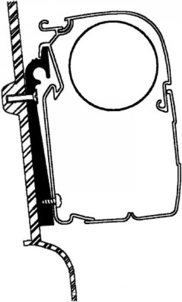 Thule Omnistor Adapterkit Westfalia