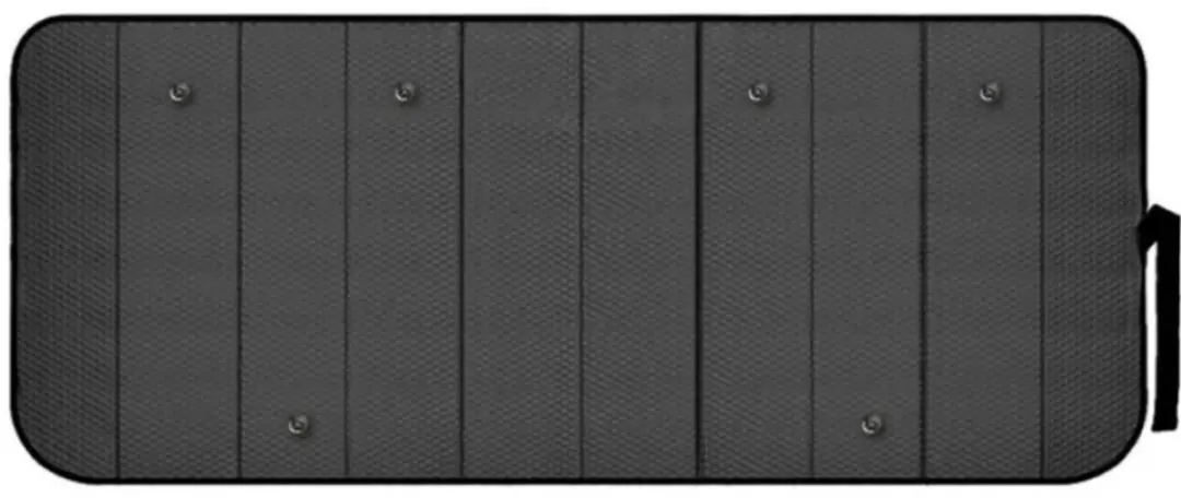 Lampa Zonwerende Mat XXL 90x240cm - Zilver/Zwart - afbeelding 6 van 6