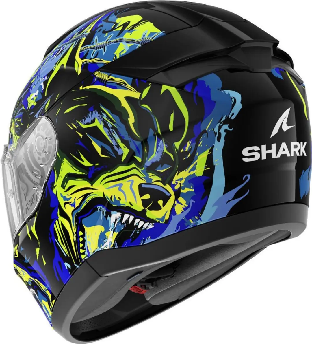 Shark Ridill 2 Raging Beast Helm - XL - Zwart/Blauw/ Groen