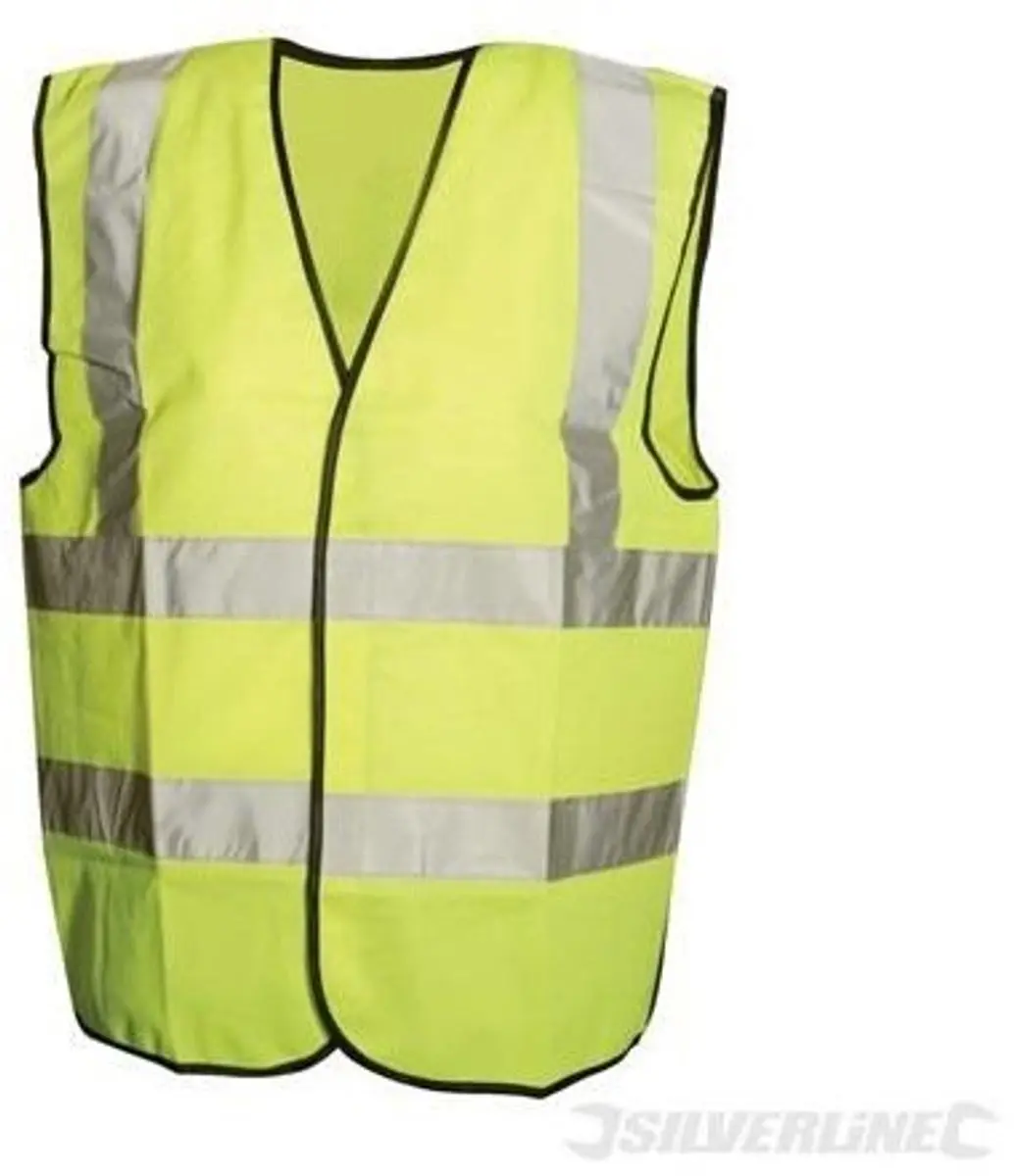Silverline Reflecterend Vest Klasse 2 - XL - Geel