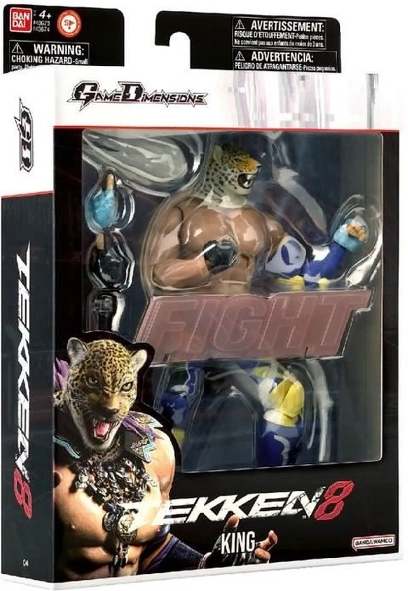 Bandai Tekken King Actiefiguur 17cm - Veelkleurig - afbeelding 6 van 6