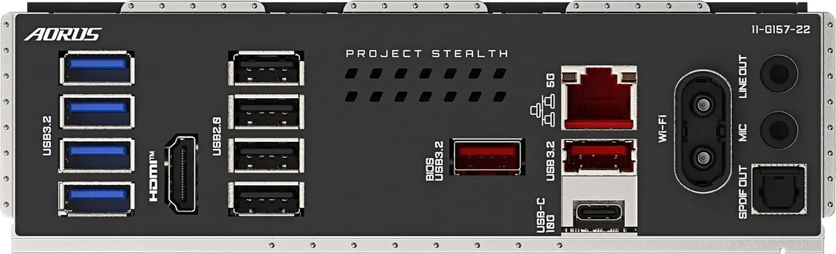 Gigabyte B850 AORUS STEALTH - AM5 ATX Moederbord - Wi‑Fi 7 - 5GbE