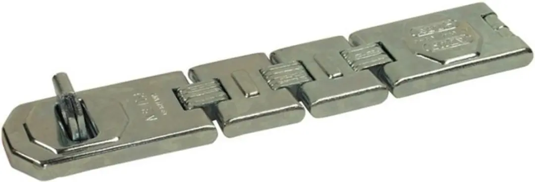 ABUS Kistoverval verzinkt 110/155mm - 1 Scharnier - Zilver