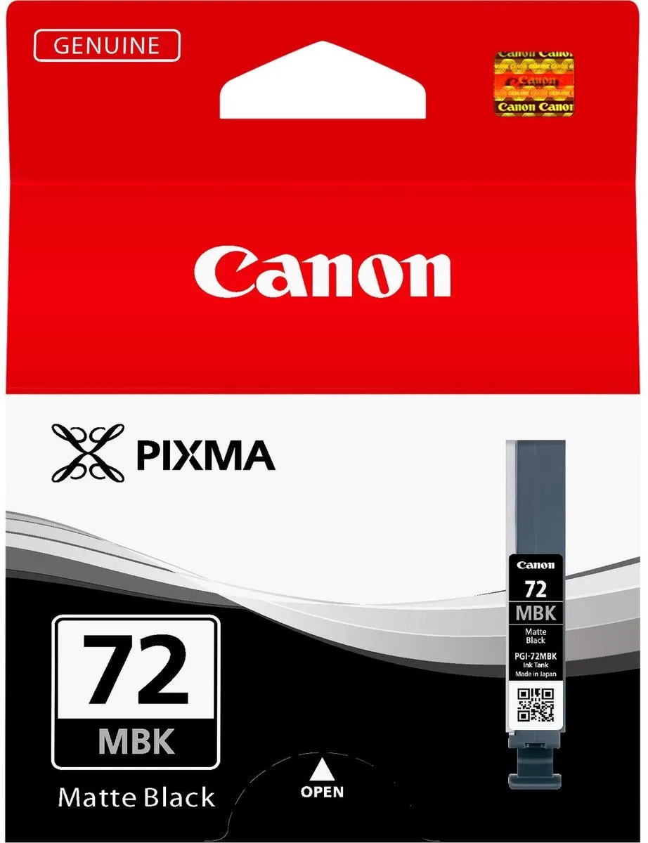 Canon PGI-72MBK Inktcartridge Mat Zwart