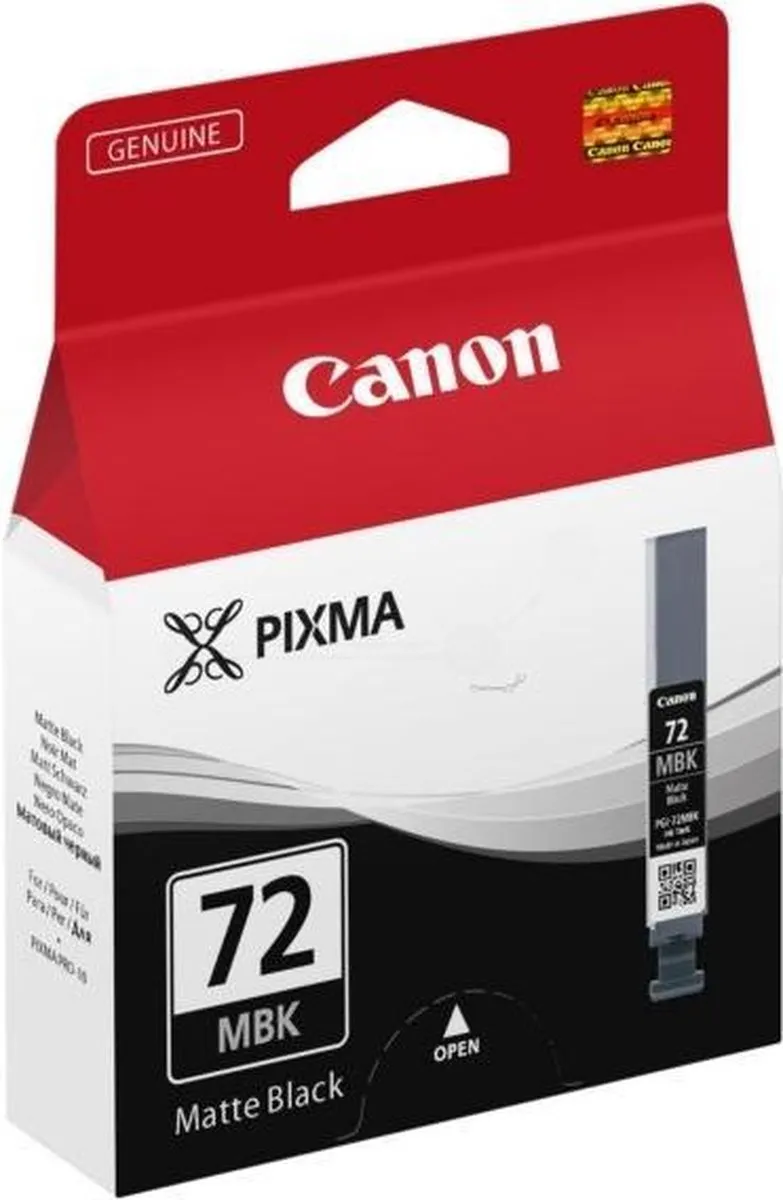 Canon PGI-72MBK Inktcartridge Mat Zwart