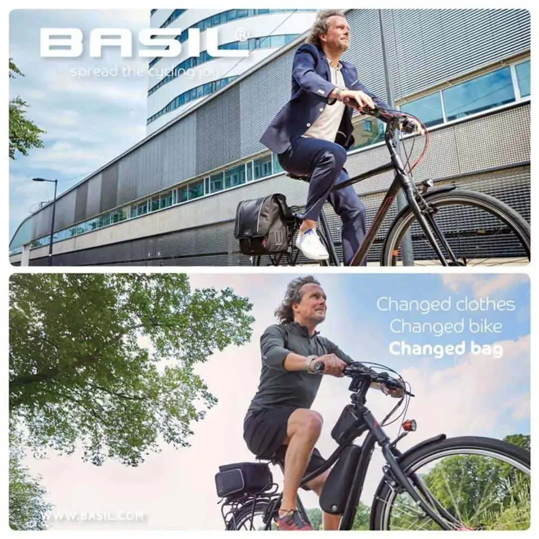 Basil Sport Design Frametas 1L - Grijs