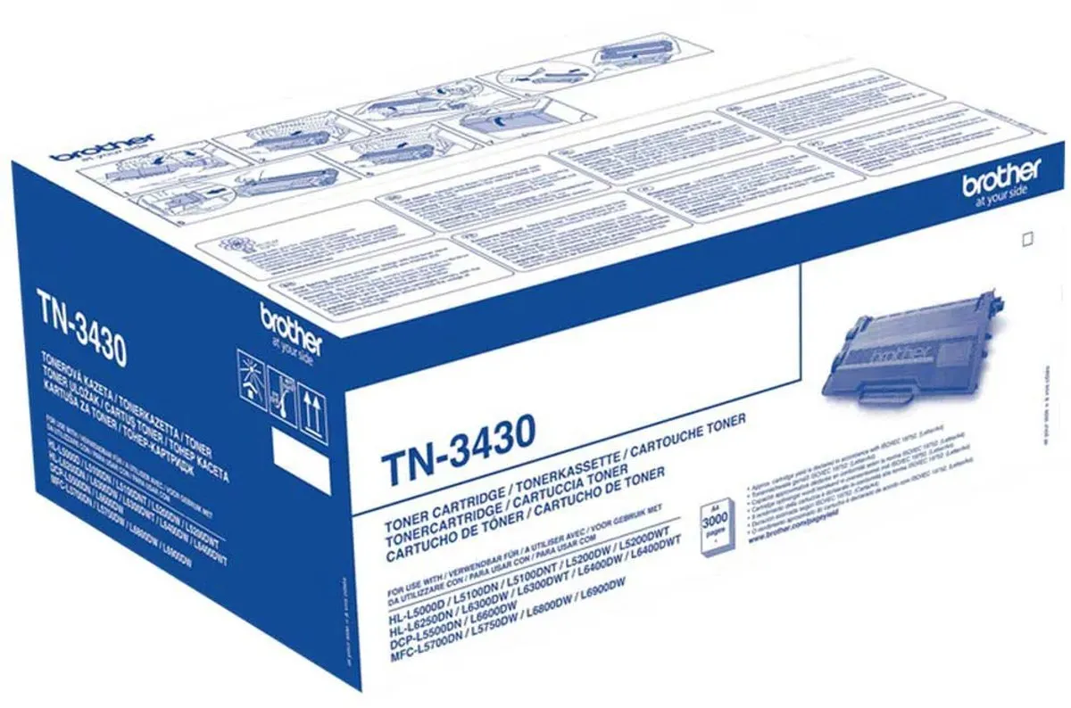 Brother TN3430 Tonercartridge - Zwart
