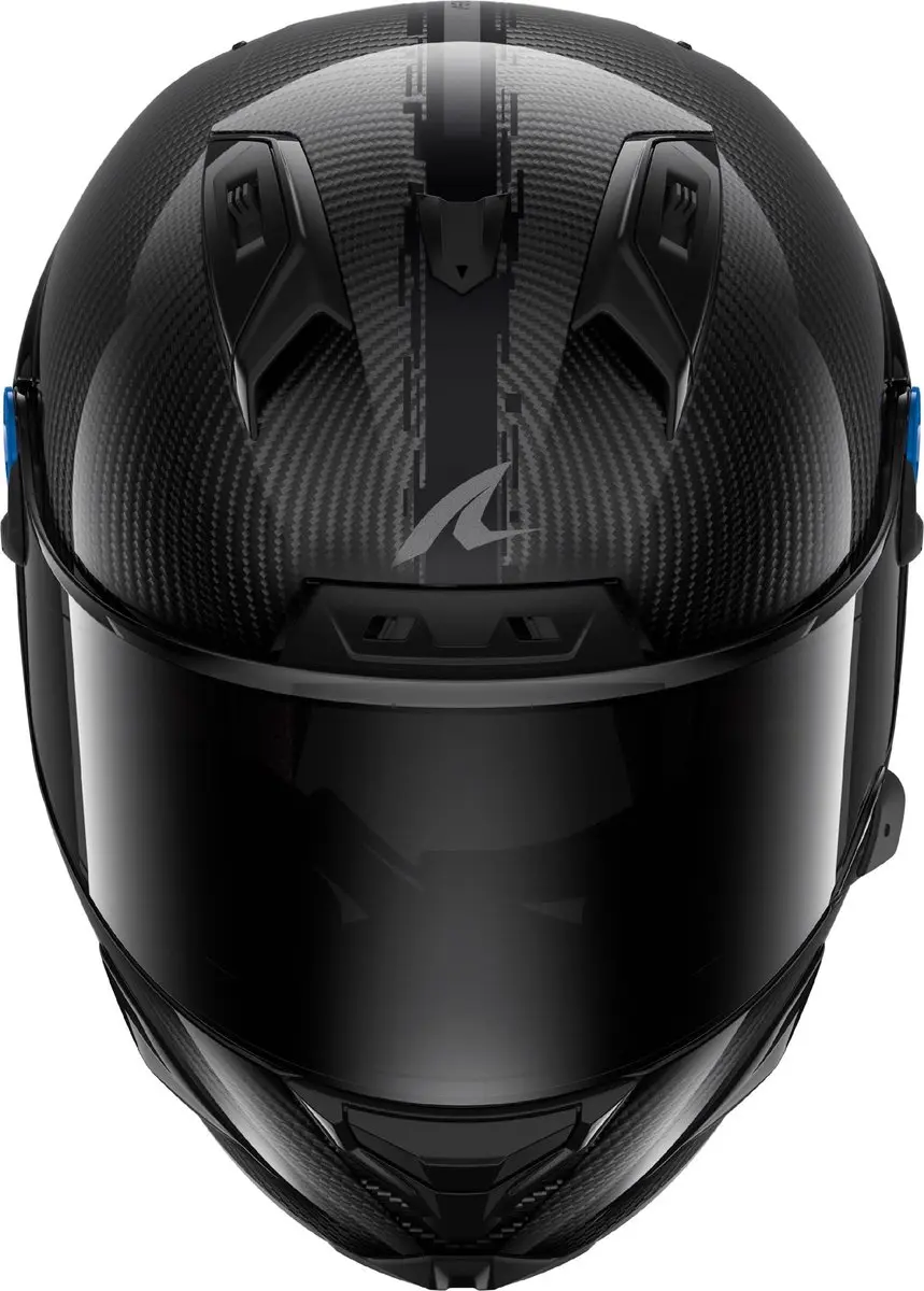 Shark Aeron GP FIM 2 Full Carbon Helm - S - Koolstof/Zwart