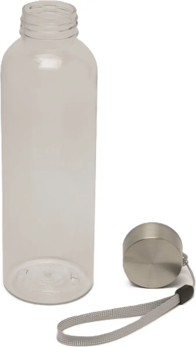 Bellatio Design Olympic Waterfles 500ml - Transparant - 2 Stuks