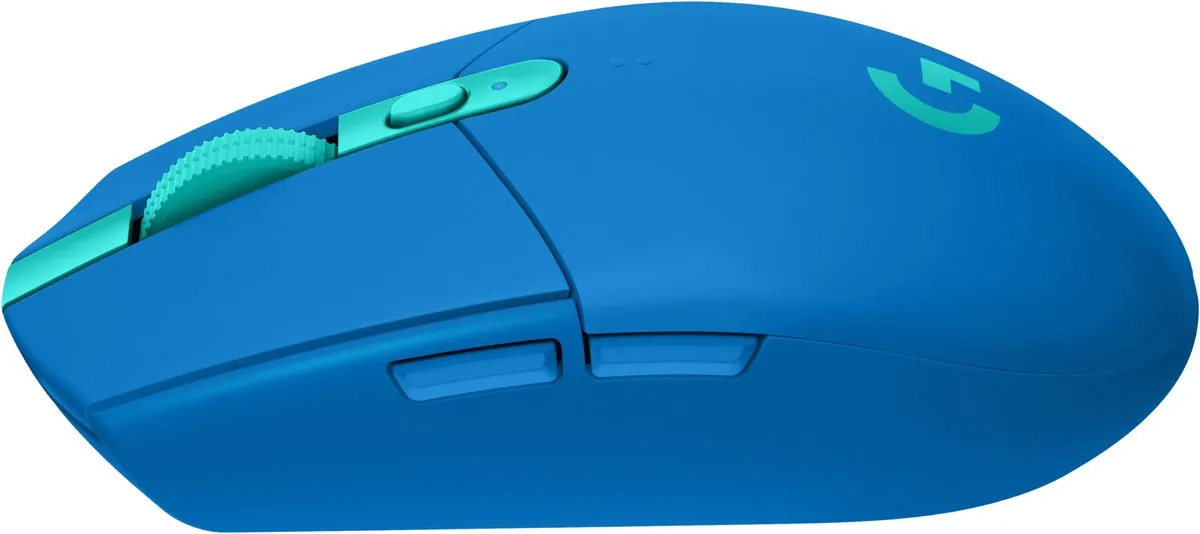 Logitech G G305 Draadloze Gamingmuis - 12000 DPI - Blauw